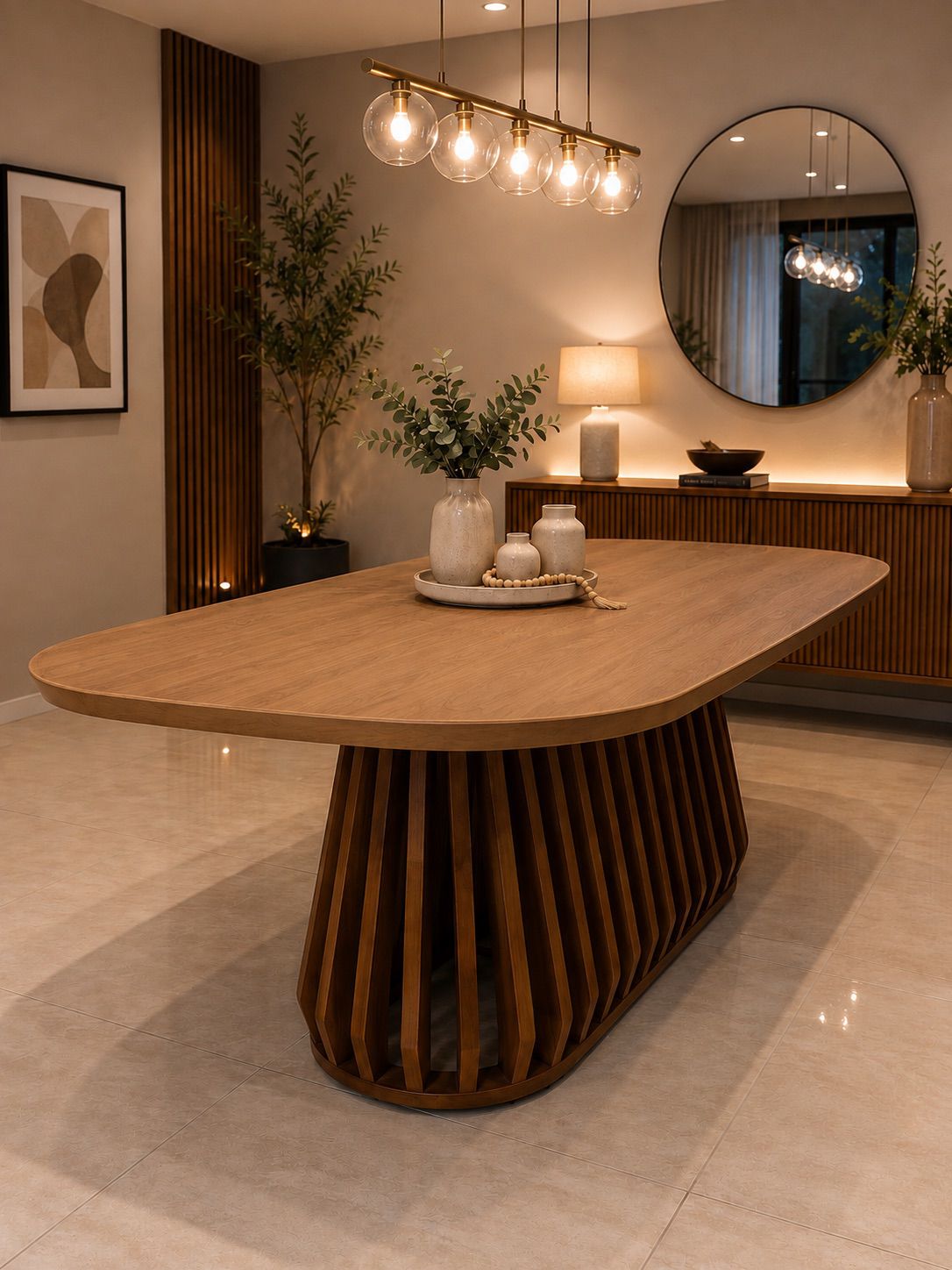 Mesa de Jantar Freijó 6 Lugares